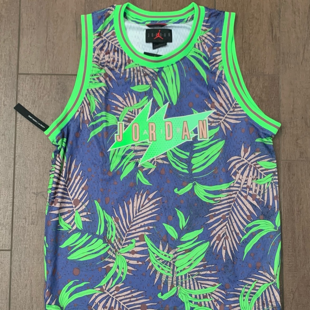 Jordan Floral Basketball Jersey